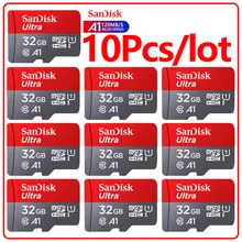 

10Pcs/lot Original Sandisk Ultra Micro SD 32G Micro SD Card SD/TF Flash Card Memory Card