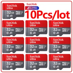 Sandisk – carte Flash Ultra Micro SD 32 go, 10 pièces/lot, carte mémoire 