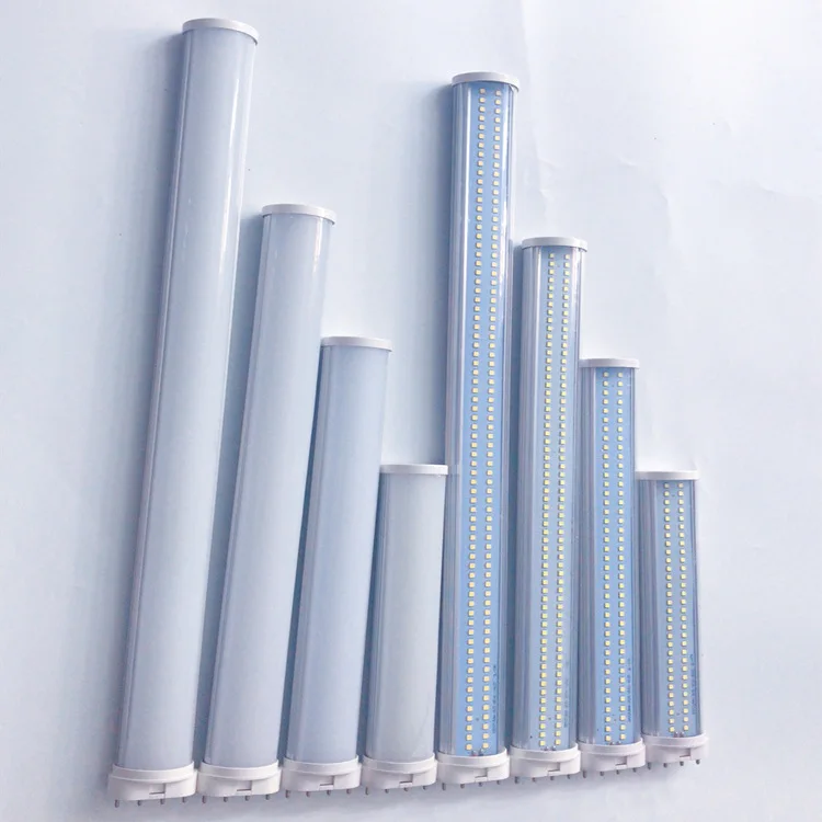 2G11 LED Light 36W Tube 9W 12W 15W 18W 22W SMD2835 clear frosted Cover 85-265V Warm/Cool White Real power Free Shipping | Лампы и