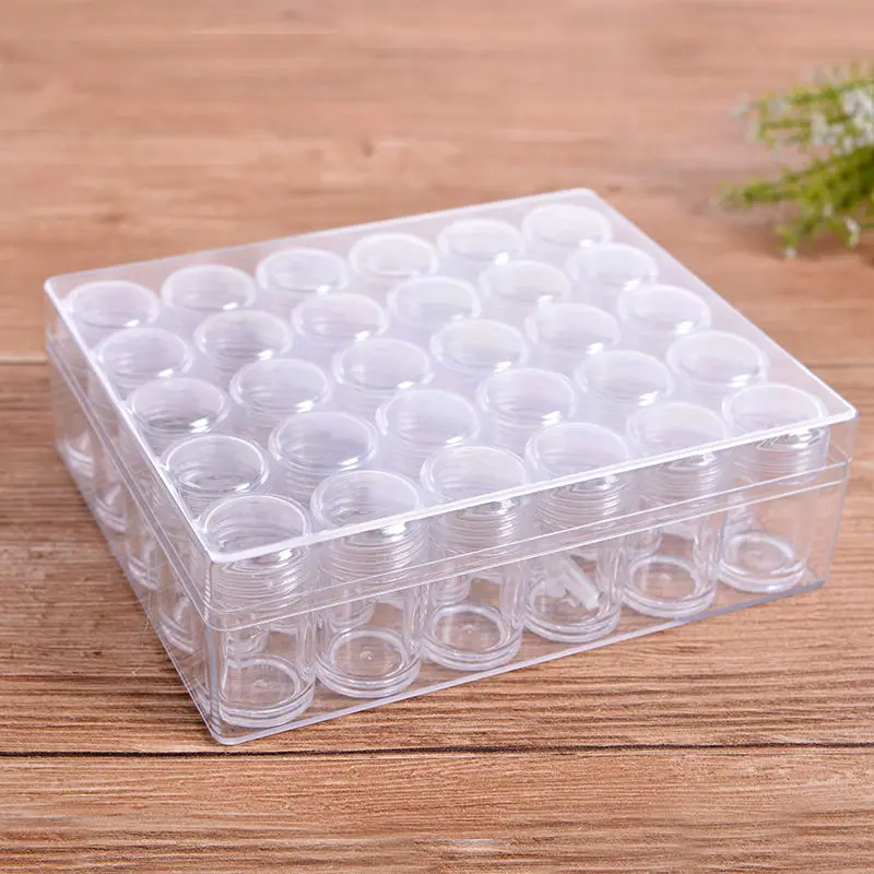 

30 Grids Diamond Embroidery Storage Box Medicine Diamond Painting Accessory Tools jewelry Box Case Organizer storage Box Gift