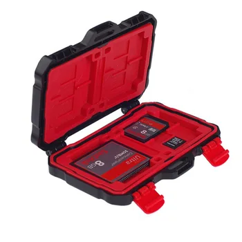 

Kh10 Memory card cover anti-lost for 4 Pack CF card SDXC MSPD XD 12 TF T-Flash storage box cover waterproof and shockproof