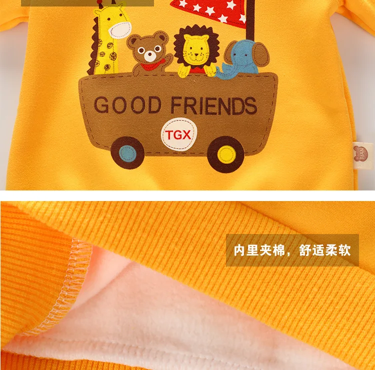 Unini-yun/ г. Футболка для мальчиков детские осенние куртки, футболка одежда для маленьких мальчиков Camiseta roupas infantis menino, толстовки с Микки Маусом