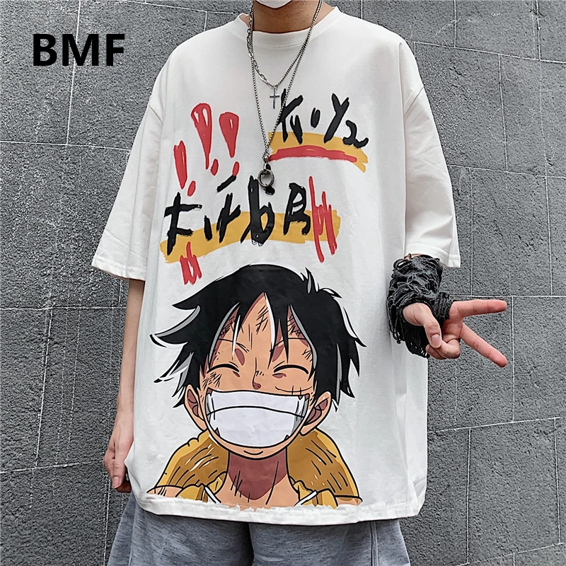 2020 Ulzzang One Piece T Shirts Hip Hop 