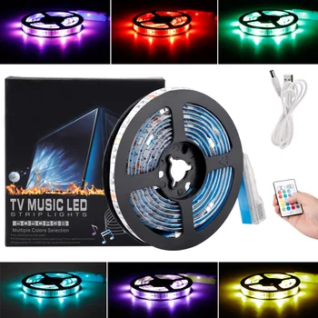 

TikTok lights EL Neon Wire Strip Light RGB LED Sound Active Multicolor Phone Control Car Atmosphere Light Home Kitchen TV Party