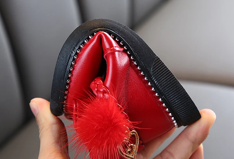 Fashion New Kids Warm Boots Children'S Waterproof Baby Boots Kids Shoes For Girl Ankle Boots Toddler Shoes Size 5.5 6.5 7 7.5 8