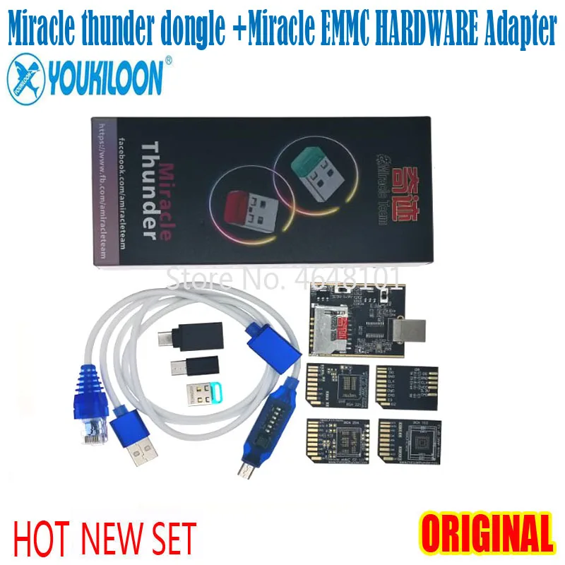 Новый оригинальный ключ Miracle thunder + универсальное оборудование EMMC 1 0 Bga221 153 254