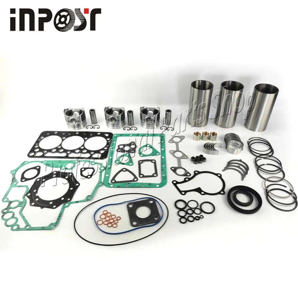 D722 D782 crankshaft main conrod bearing set for Kubota engine B1750 tractor