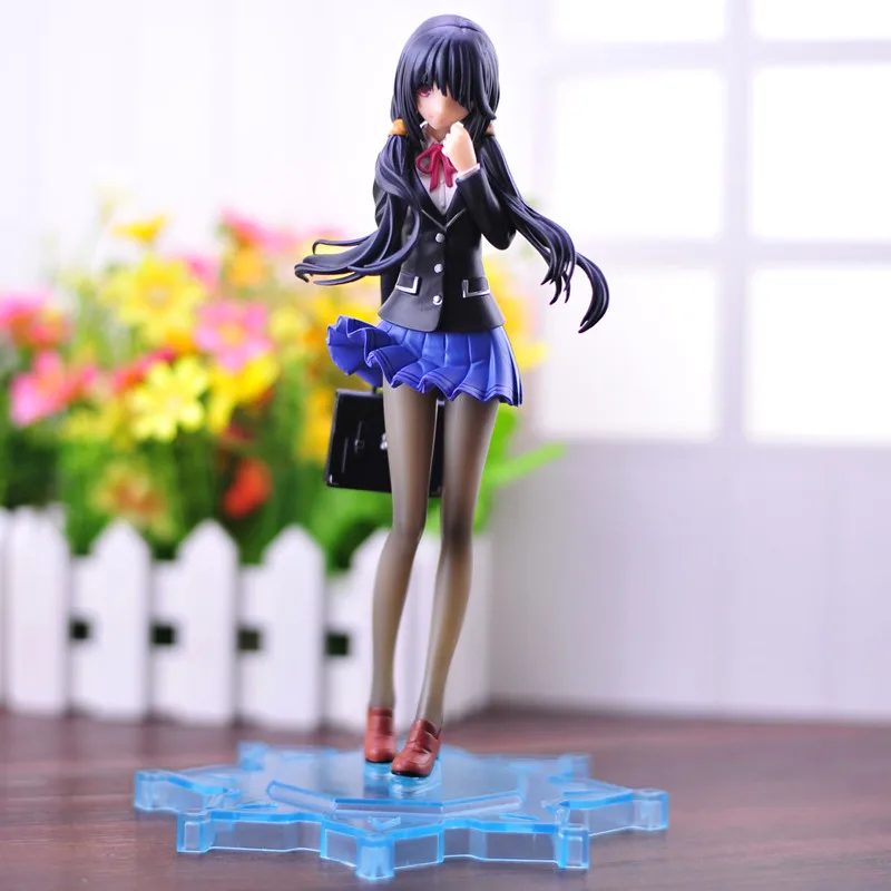 with Box Аниме японская фигурка Дата Живая Tokisaki Kurumi кошмар Ёсино отряд ПВХ фигурка Коллекционная модель кукла игрушка подарок - Color: with Box