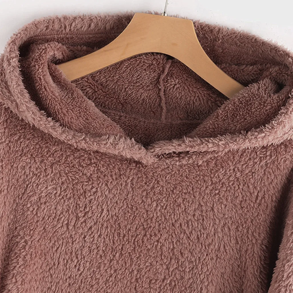 Bluza damsk, Рождественская одежда, толстовки для женщин, на Хэллоуин, тыква, вышивка, флис, длинный рукав, негабаритный, с капюшоном, с карманом, свитер