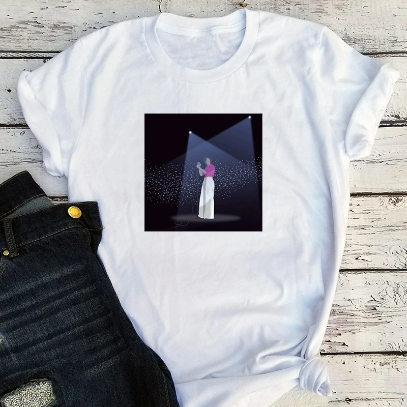 

Spotlight Shirt Vintage Harry Styles 2020 Tees Print Music Stage Pink 2020 Men Clothing Plus Size New Tops