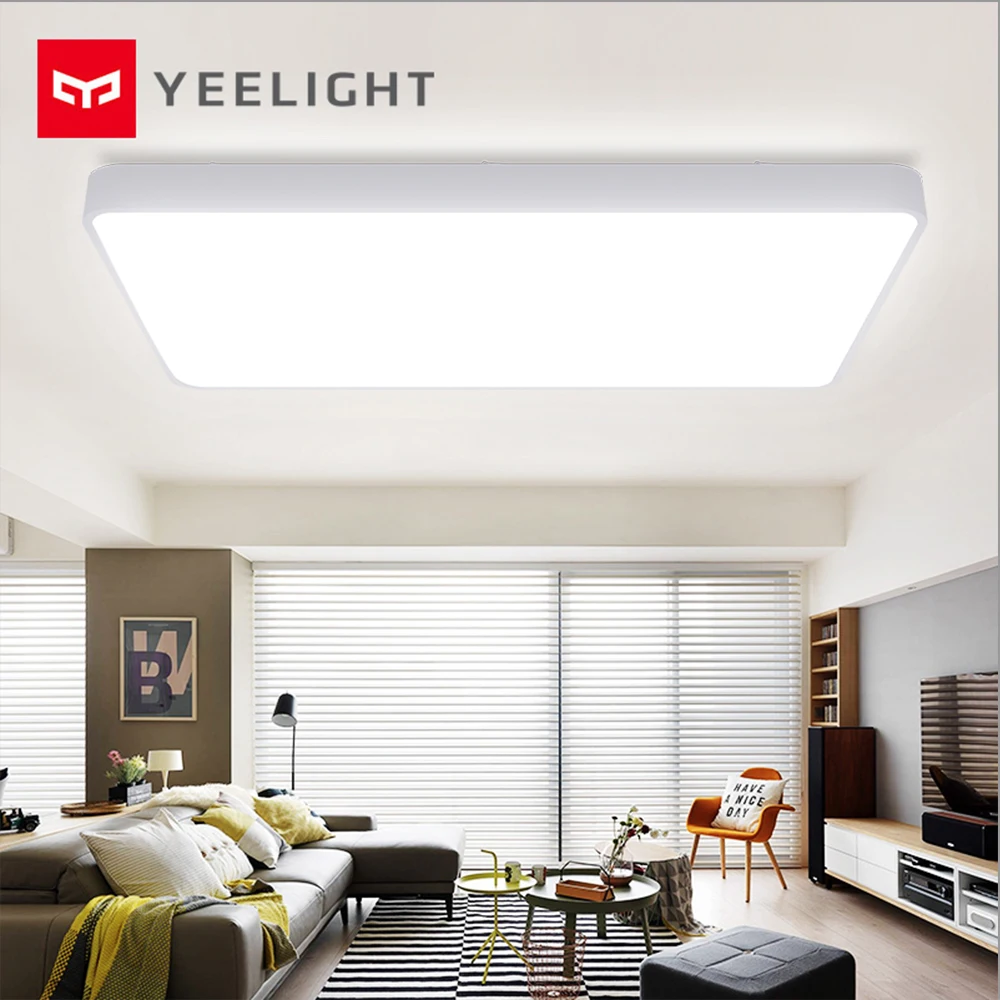 Потолочный светильник Yee умный квадратный LED 96x64 см|Смарт-гаджеты| |