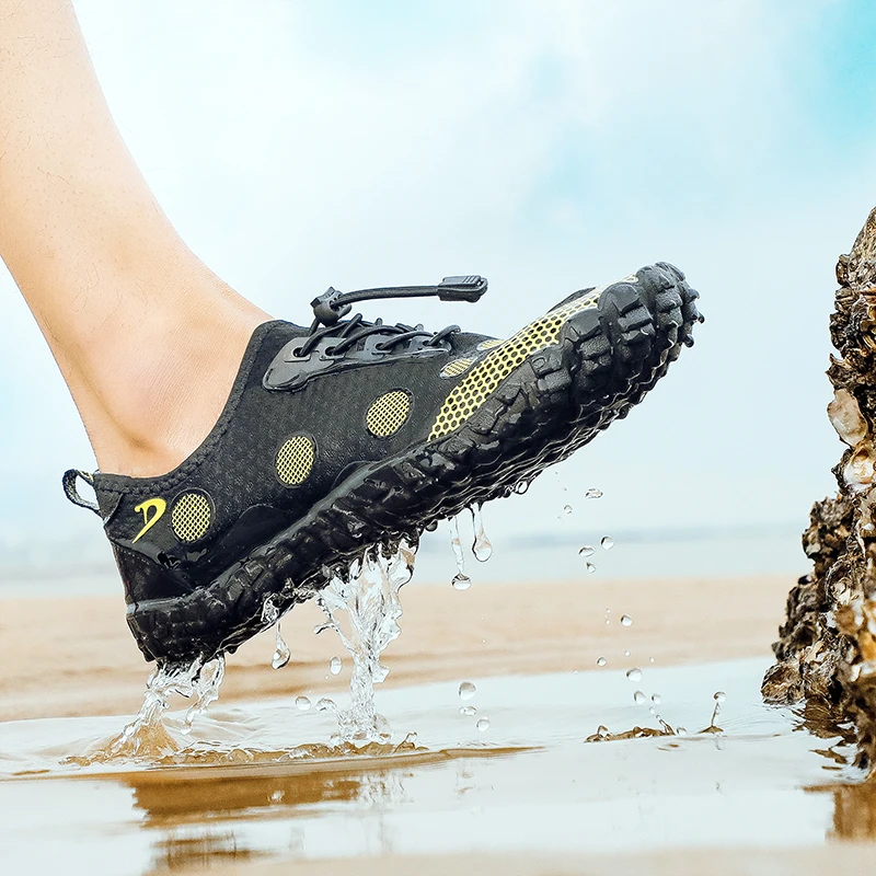 AILLOSA Water Shoes Barefoot Quick-Dry Aqua Yoga Socks Slip-on for Men Women Kids 