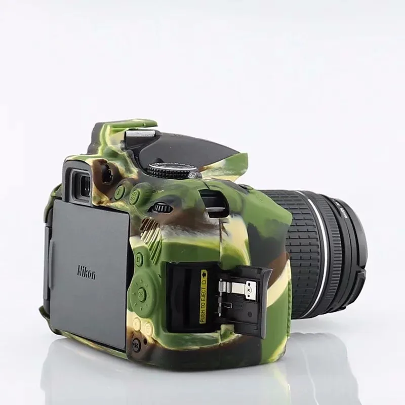 Для Nikon D5300 Резиновая кожа брони чехол DSLR камера корпус Защитная сумка для Nikon D5300 чехол сумка DSLR камера только
