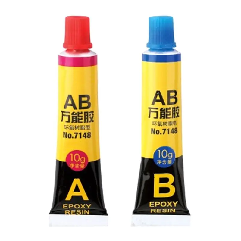 

2Pcs 10g+10g Epoxy Resin AB Glue For Plastic Glass Metal Ceramic Strong Adhesive Universal Waterproof Transparent Glue MOLC
