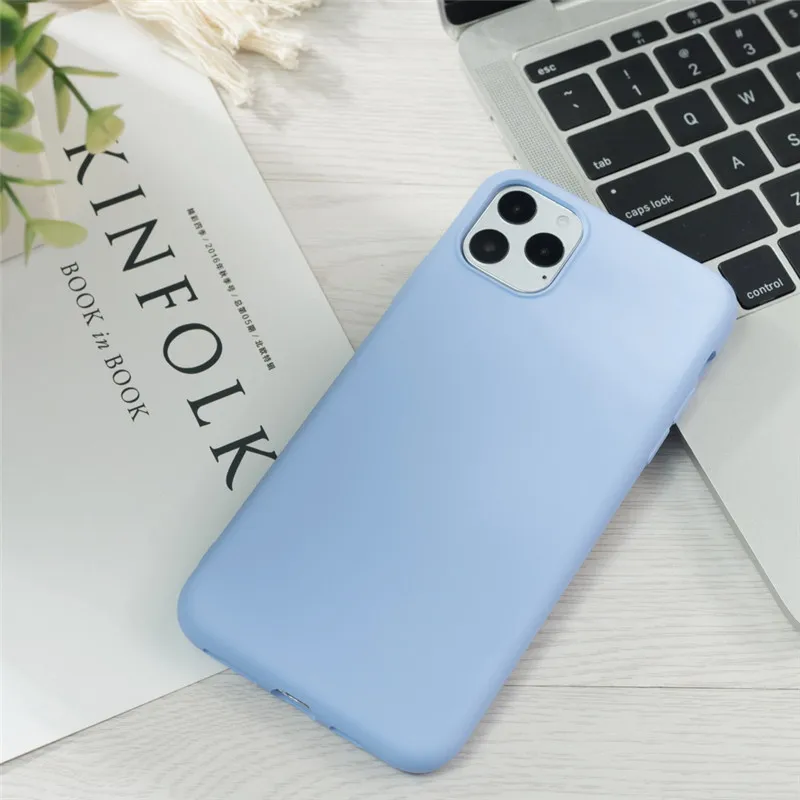 Простой Ударопрочный Мягкий мобильный телефон для Iphone 8 360 аксессуары iPhone 6 7 Plus