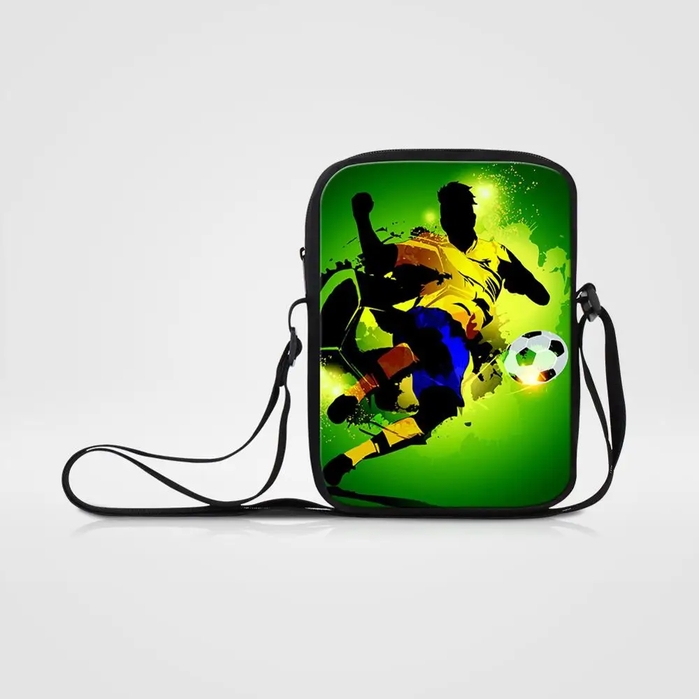 Flap08 Mini Messenger Bag For Brazilian Football Fans Custom Brazil Crossbody Schoolbags For Teen Flaps Boy Casual Shoulder Bag Satchel - Цвет: Flap08