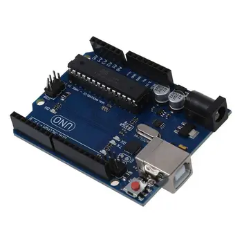 

UNO R3 Development Board minicontroller MEGA328P ATMEGA16U2 Compat for Arduino blue