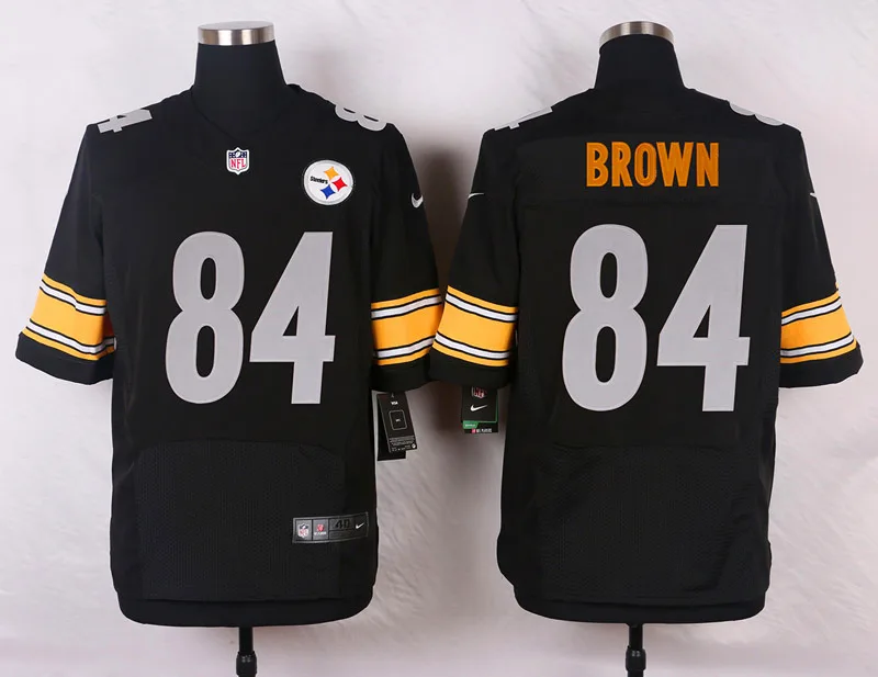 COLOR AS PHOTO SHOWN Stitiched, Питтсбург антоно коричневый Ryan Shazier Le'Veon Bell Ben Roethlisberger Elite для мужчин Джерси - Цвет: COLOR AS PHOTO SHOWN