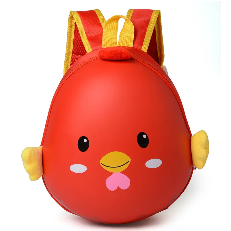 Прямая от производителя, Жесткий Чехол для цыплят, школьная сумка, сумка для учеников детского сада, Сумка с объемным рисунком, водонепроницаемый рюкзак с изображением яиц