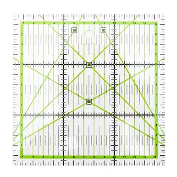 

15x15 cm Square Patchwork Feet Tailor Yardstick Cloth Cutting Quilting Rulers DIY Handmade Sewing Tool Sewing Tools Accessories