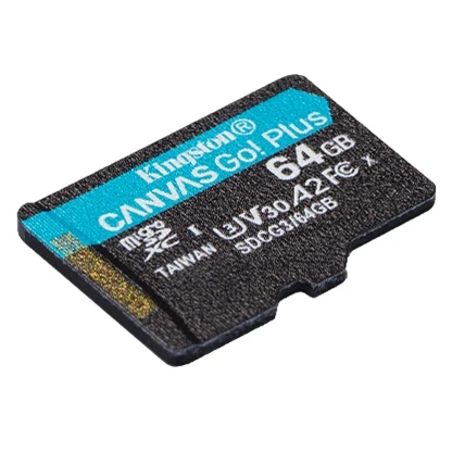 Карта памяти Kingston microSDXC Canvas Go Plus 170R A2 U3 V30|Карты памяти| |