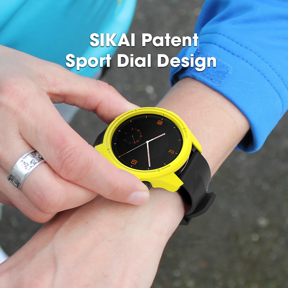 Чехол SIKAI для часов Ticwatch C2 из жесткого поликарбоната, Высококачественная универсальная защитная оболочка для часов Ticwatch, чехол для смарт-часов
