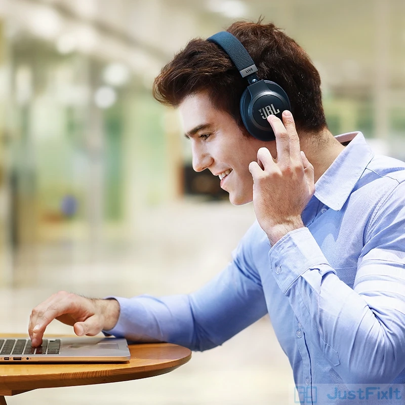 JBL LIVE 650BTNC наушники беспроводные Bluetooth с шумоподавлением AI умные голосовые