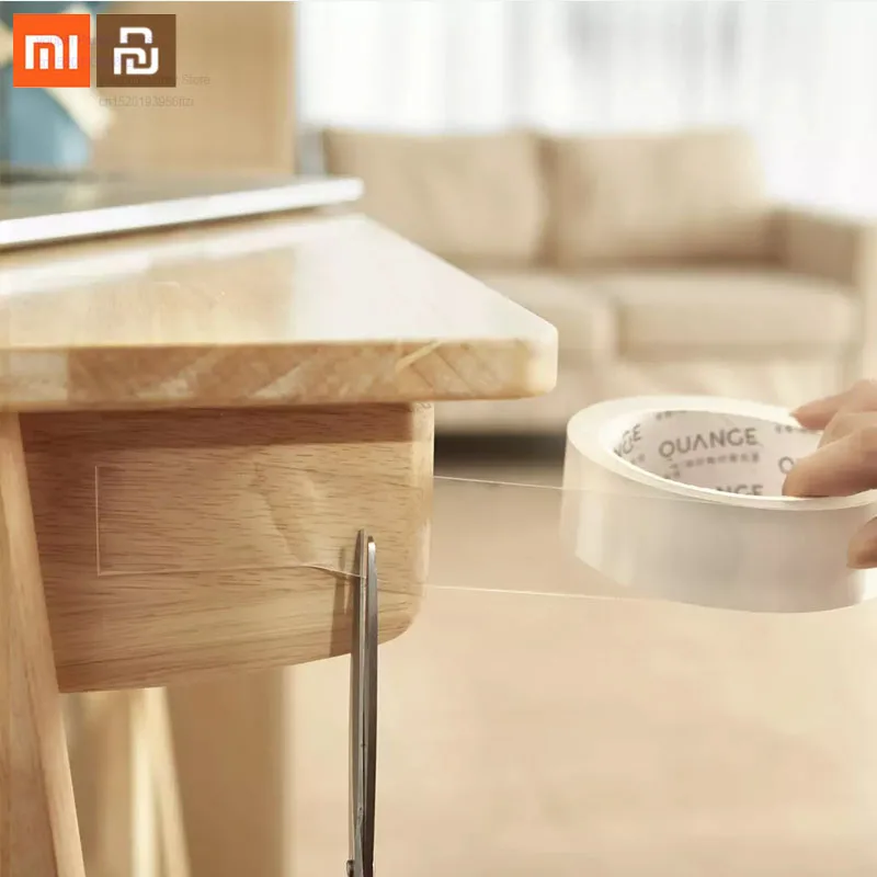 Двухсторонняя лента xiaomi mijia не оставляющая следов прозрачная оставляет клея и
