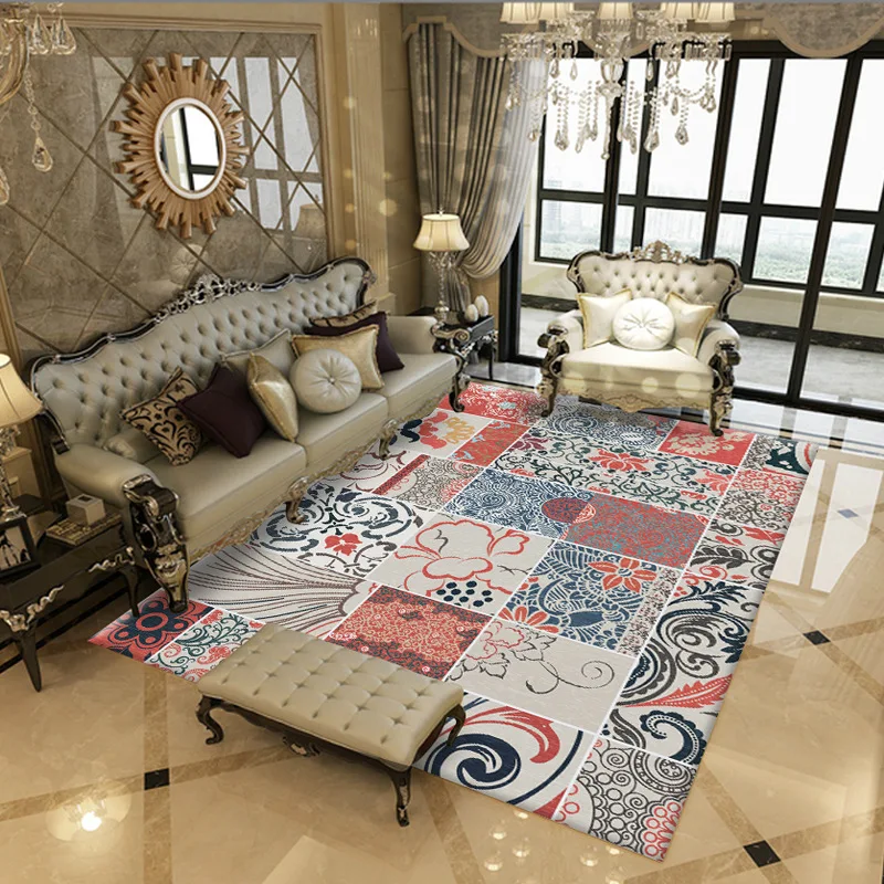Марокканский ковер домашний декор гостиной спальни Ковер Классический персидский ковер Диванный кофейный столик напольный коврик современный кабинет ковер