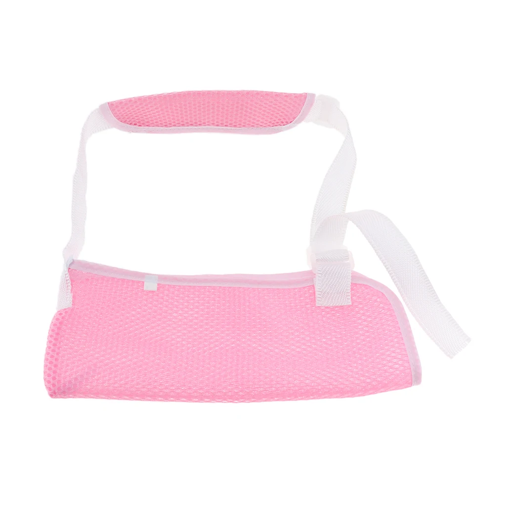 Breathable Pediatric Shoulder Immobilizer Child Arm Sling Stabilizer for Broken Collarbone Shoulder Injuries Toddlers Kids Youth