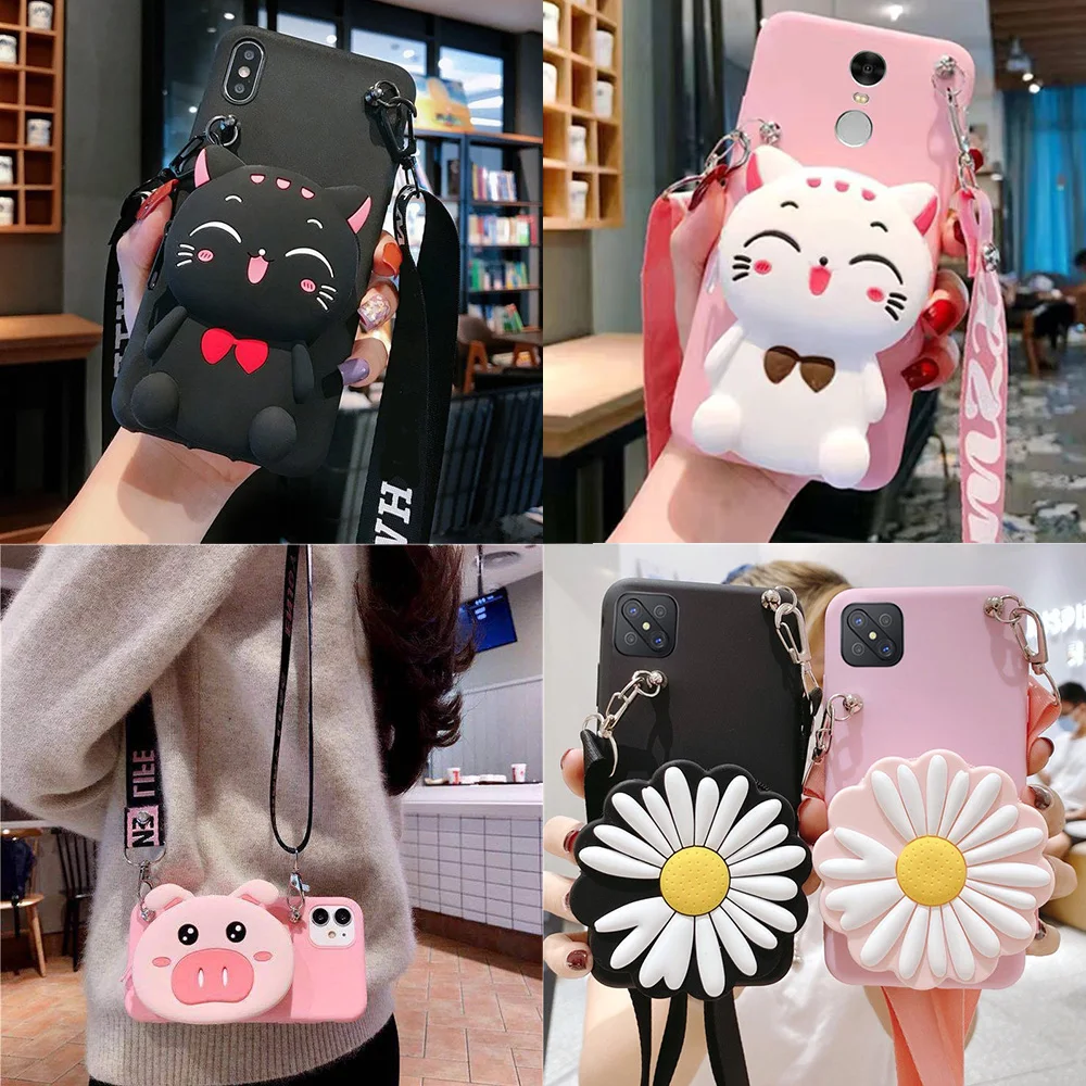 С рисунками для Samsung A21S A31 A41 Galaxy A50 A70 A51 A71 A40 A30 A20 A10 M30S M21 A20S кошелек на молнии с