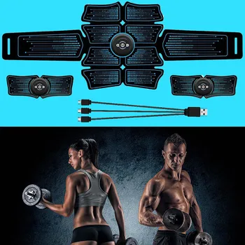 

Abdominal Muscle Stimulator Total ABS Fitness Musculation Gym Equipement Training Gear Muscles Press Simulator Training At Home