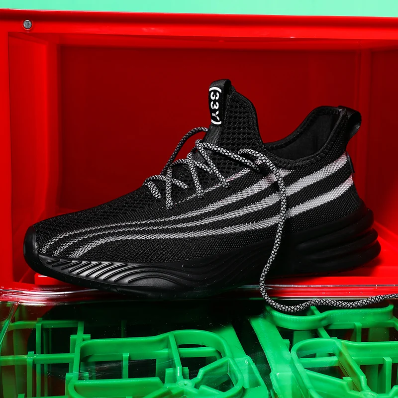 

Lightweight Men Sneakers Breathable Running Shoes for Men 2020 New Sport Shoes Road Trainers Fitness Jogging Shoes Zapatillas