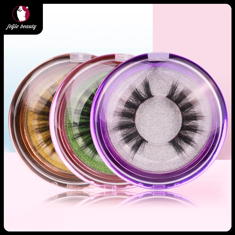 

1pairs 3D Faux Mink Lashes Natural Long False Eyelashes Volume Fake Lash Box Makeup Extension Thick Eyelash Wholesale maquiagem