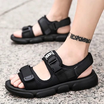 

Comfortable Men Sandals Summer Soft Light Beach Sandals Male Luxury Brand Waterproof Sandalias Casual Chaussure Homme Size 39-44