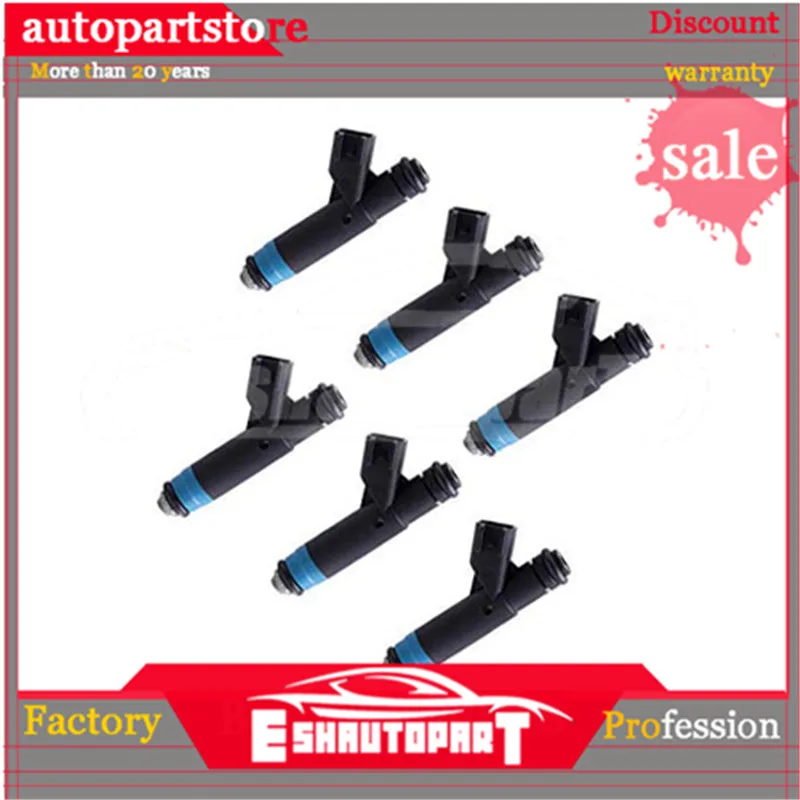 6 Pcs 04861238AC NEW Fuel Injector for Dodge Pacifica 05-07 Chrysler 05-08 OEM Flow Car Engine Injector Fuel Nozzle Injector