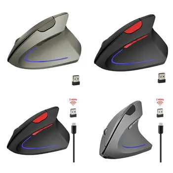 

T22 Wireless Ergonomic Vertical Mouse 2.4GHz 2400DPI Vertical Mice for PC Laptop PXPA