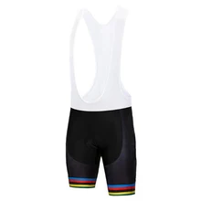 Радужные цветные гоночные Бермуды для езды на велосипеде 12D Ropa ciclismo bike culotte Ciclismo Italy Miti bib shorts