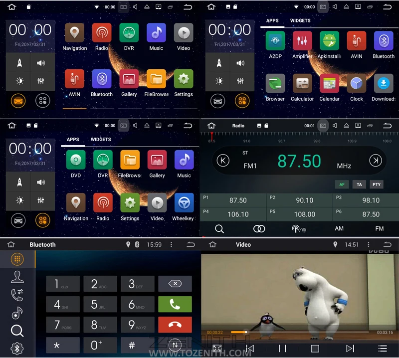 ANDROID 9.0 CAR DVD UI 9.0