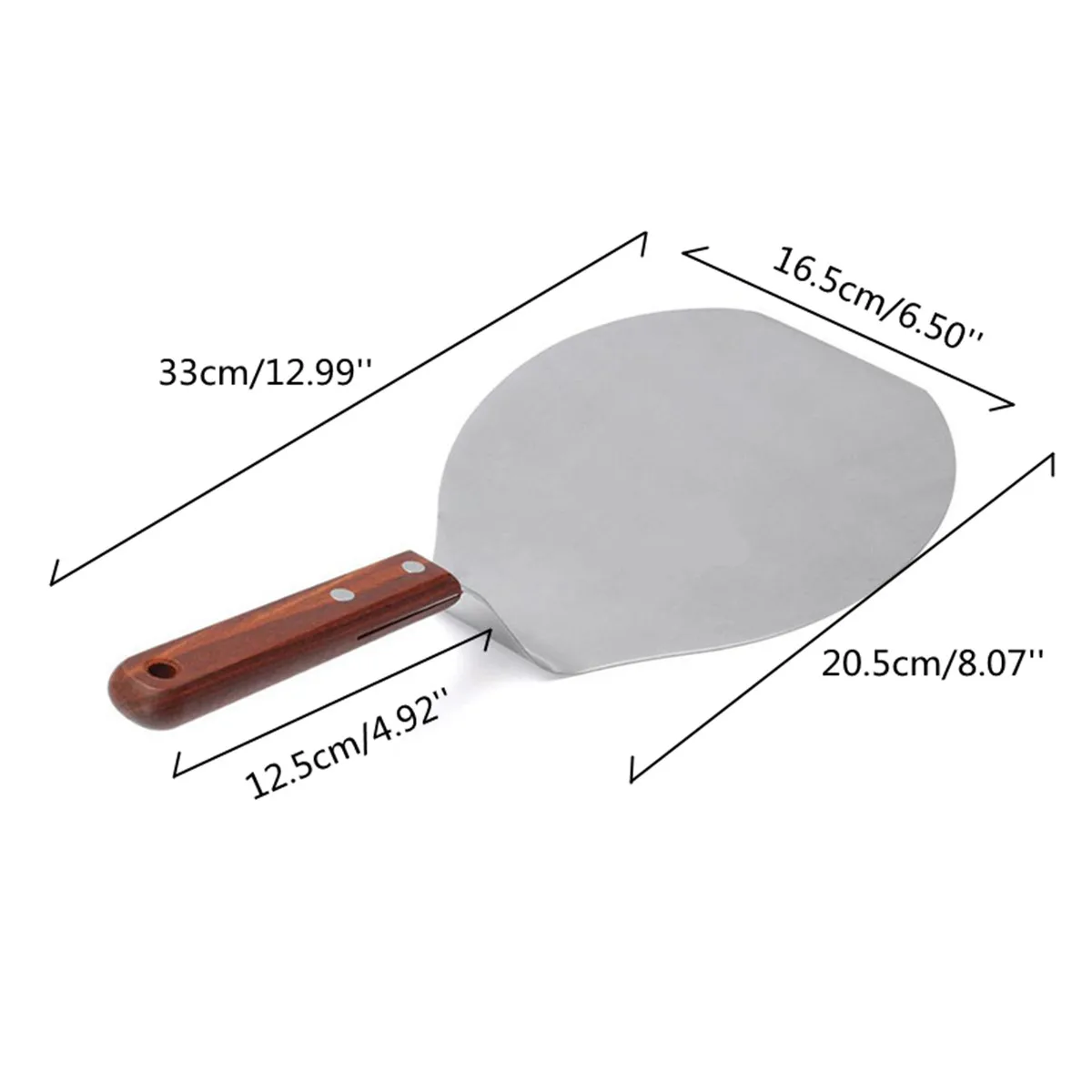 

New Pizza Spatula Peel Stainless Steel Shovel Turner Cake Lifter Plate Holder Pastry Shovel Cutter Knife Baking Tools Accessorie