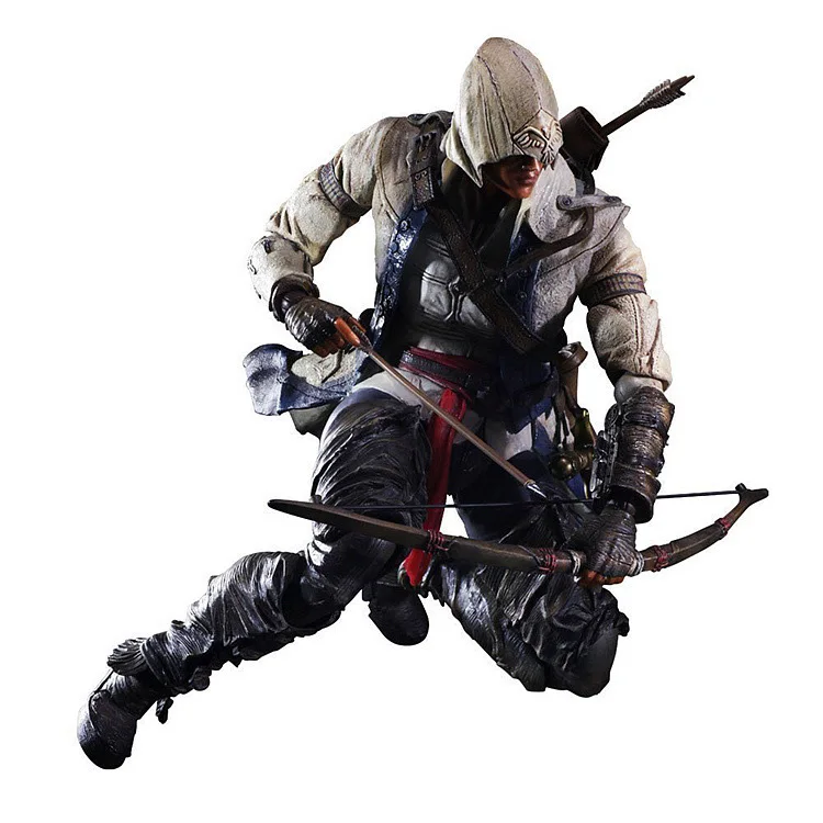 PA kai Assassins Creed Модель Действие игры фигурки Играть Искусство 27 см Коннор ратохнхайк тон модельные игрушки, коллекционные подарки