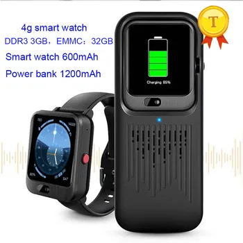 

2019 new hot 3gb+32gb 4G wifi gps android gps smart watch with SIM Camera power bank Screen on Raising for android ios phones