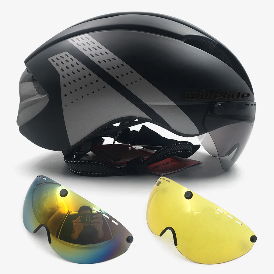 Aero helmet tt time trial, велосипедный шлем для мужчин и женщин, очки для гоночного шоссейного велосипеда, шлем с линзой, велосипедное снаряжение Casco ... Aero helmet tt time trial, велосипедный шлем для мужчин и женщин, очки для гоночного шоссейного велосипеда, шлем с линзой, велосипедное снаряжение Casco ...