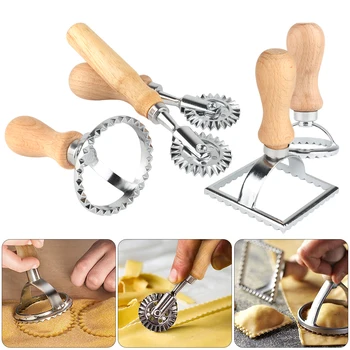 

Side flower biscuit mold Pasta Hand-Cutting Machine Embossed Dumpling Embossing Machine With Roller Cutti Big round cookie mould