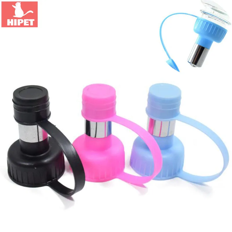 

1pc Dog Drinking Water Bottle Head Outdoor Portable Hanging Pet Dog Water Dispenser Cat Water Feeder Puppy Dogs Cats Water Mouth