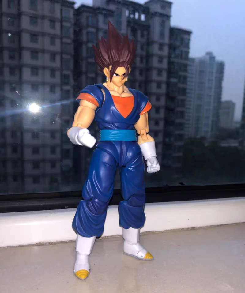 Demoniacal Fit Ultimate Fighter SHF SSJ Vegetto Dragon Ball Z DBZ фигурку Brinquedos Фигурки|Игровые фигурки и