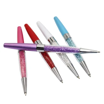 

Free shipping 500pcs/lot customized logo metal pen; crystal metal pen; promotional ballpoint pen; writing pen MP26