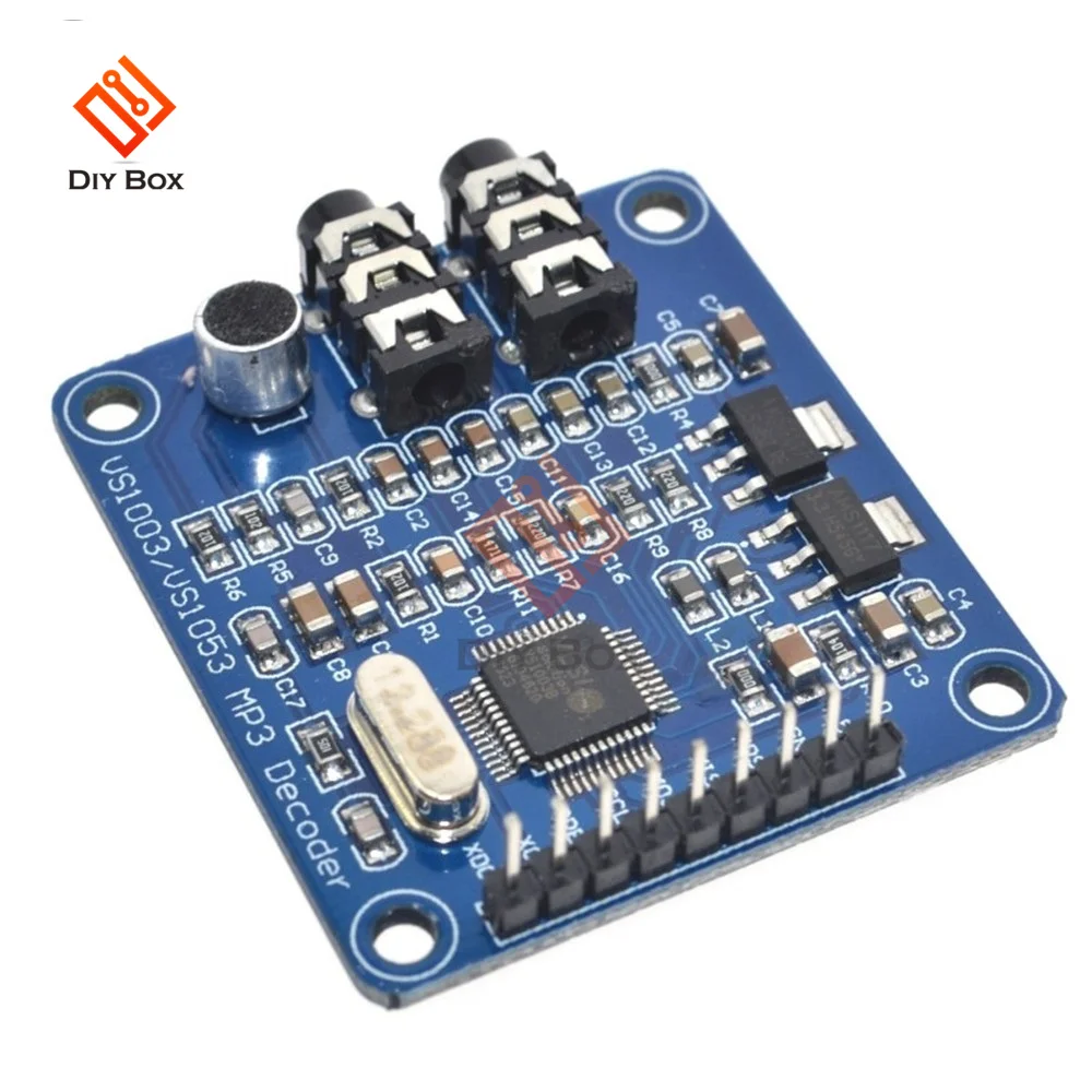 VS1003B VS1053 MP3 Decoding Module Development Board VS1053b VS1053 IC Onboard Recording Function SPI Interface