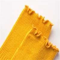 Solid Knee Socks for Girls Striped Kids Long Socks Winter Warm Children's Socks for Boys Suitable for 1 2 3 4 5 6 7 8 9 10 Years 4