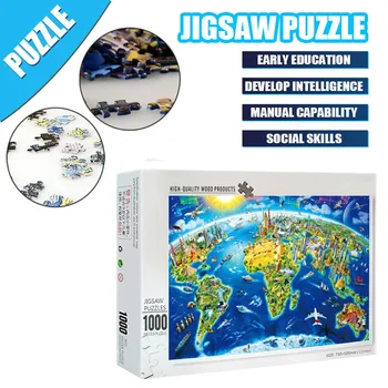 

3Style Parenting Underwater World Puzzle 100 Pieces Educational Puzzle Game Toys baby toys jigsaw puzzle развивающие игрушки NEW